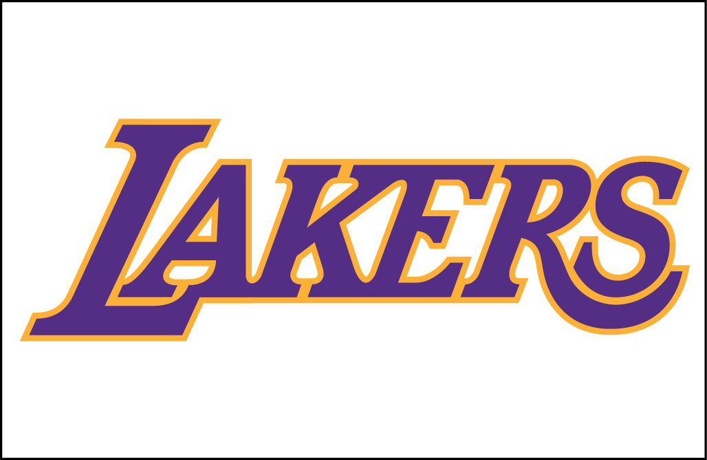 Los Angeles Lakers 2001-Pres Jersey Logo v2 DIY iron on transfer (heat transfer)...